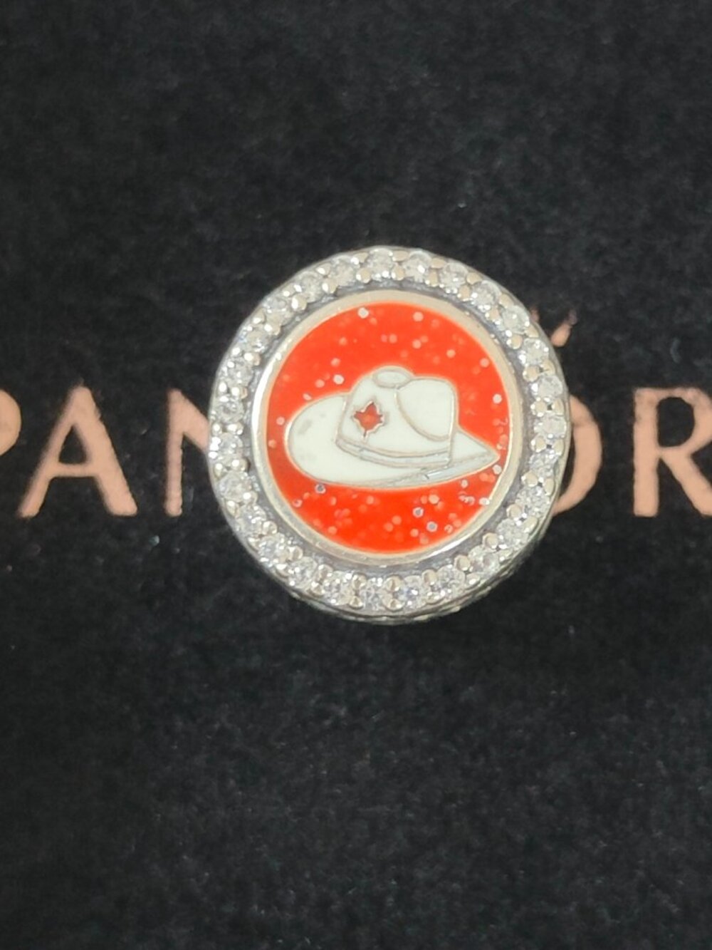 Pandora Calgary White Hat Awards Exclusive Charm Bracelet Pendant S925 Silver